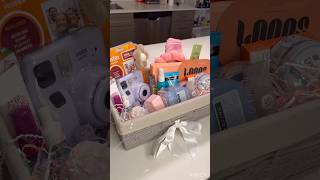 (ASMR) Making my Bestie a Beauty Basket for her birthday 💕✨ #beauty #giftbasket #asmr #hair #shorts