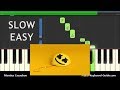Marshmello ft. Bastille I Want You To Be Happier - Slow Easy Piano Tutorial