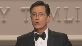 Colbert on the First Lady's courage