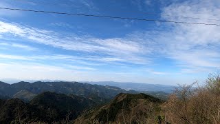 高いところから日田を見たよ（釈迦岳に上る道から）