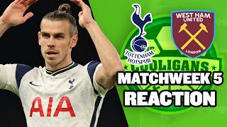 Tottenham V. West Ham REACTION | Gareth Bale Does The Most Gareth Bale Move