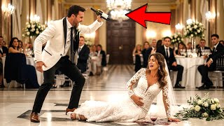 The Millionaire Attacked His Pregnant Wife At His Own Wedding, But A Video Revealed The Truth