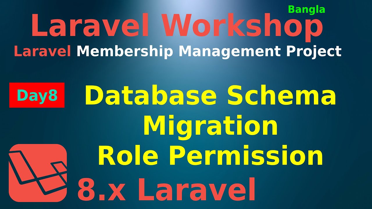 #8 Laravel Membership Management - Database Schema Design, Role ...