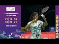 Piala Uber 2024: Karupathevan Letshanaa 1-2 Wen Chi HSU | Berkumpulan Wanita