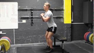 Bodyweight Box Squats