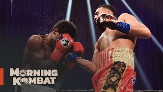 David Benavidez Shows He Is A Force At Super Middleweight Despite Missing Weight | MORNING KOMBAT