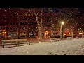 snow sounds for sleeping city night snow sleep sounds winter storm sounds cold ambience