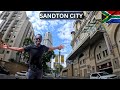 SANDTON CITY in Johannesburg will shock you!!!😱(Super Clean & Developed)