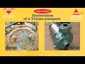 Restoration of a submersible pumpset