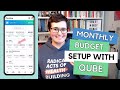 Creating a Monthly Budget With Qube