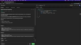 Convert the Temperature | LeetCode 2469 | Cpp