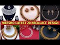 Meesho latest 20 Necklace designs| Meesho Jwellery| Meesho Huge jwellery Haul#Priti's Amazing World