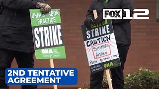 Providence Oregon, striking nurses reach tentative agreement for 2nd time