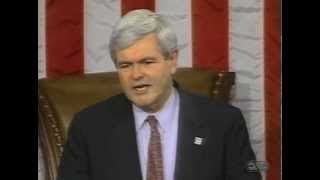 Newt Gingrich Becomes Speaker of the House