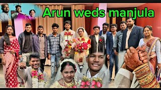 Arun weds manjula//13 Jan 2025//church marriage St.mary catholic church Rajgangpur