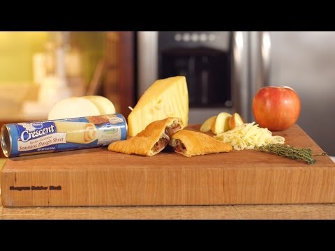 Pillsbury: Hot Ham Pockets with Apple & Onion Jam Pillsbury: Hot Ham Pockets with Apple & Onion Jam