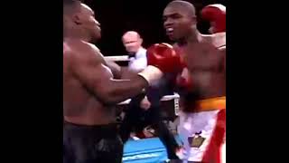 Iron" Mike Tyson vs Donovan "Razor" Ruddock 2 | Supreme power punches by both fighters #shorts