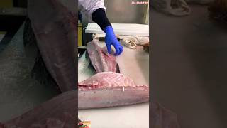 Suzuki sashimi | Japanese Sea Bass  Filleting process #seabass #fishfilleting #short #trending