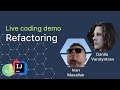 Refactoring. MJC Live Coding #2
