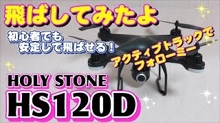 【初心者に最適】Holy Stone HS120D 【後編・飛行準備＆初飛行】