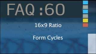 FAQ :60 - FORM CYCLES