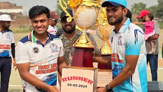 final match Tata TiaGo Cup Sarfaraz  Bahubali Compnay  VS tabrez 11 Company 2024