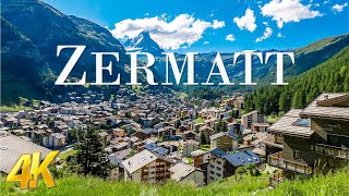 Zermatt 4K - Scenic Relaxation Film s epickou filmovou hudbou -4k video UHD