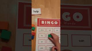 How to use Bingo and Flashcards to teach sight words!