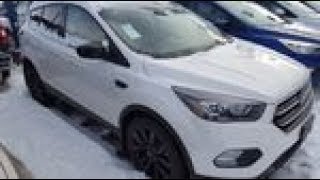 White 2018 Ford Escape SE Review   - Prince George Ford