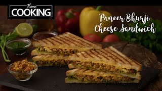 Paneer Bhurji Cheese sandwich | Lunch Box Recipes
