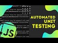 Unit Testing in Javascript | Writing Automated Tests With Jest