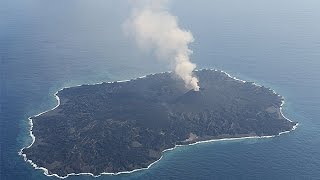 西之島、東京ドーム４９倍に＝噴火活動、２度目の越年