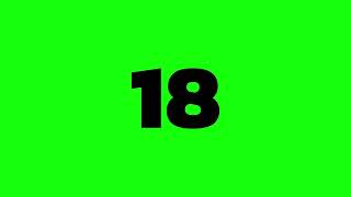 40 Second Countdown Green Screen | Times