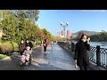 dalian liaoning🇨🇳 real ambience in dalian old central 4k hdr