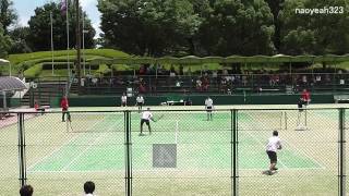 2015年 第69回 西日本選手権 一般男子 準決勝 村上・中本 対 井原・林