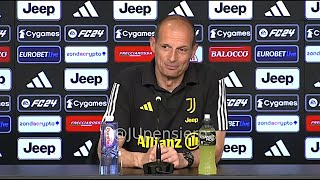 Conferenza stampa ALLEGRI pre Juve-Fiorentina: "-20 dall'Inter differenza di valori reale? Si..."