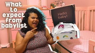What to expect from babylist box October 2022| free baby stuff
