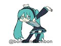 Hatsune Miku does Arona dance