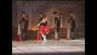 Don Quixote, Kitri  Act 1 Variation.   Olga Pavlova