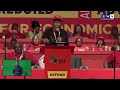 if they are not here they are not leaders of the eff malema on ndlozi s absence at eff npa