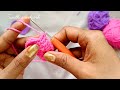 how to crochet heart coaster 💞 crochet coaster crochettutorial