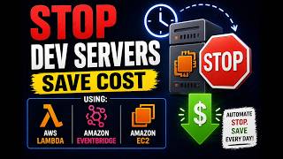 Stop Wasting AWS Money 💸 | Automate EC2 Dev Servers with Lambda & EventBridge | hello devops | cloud
