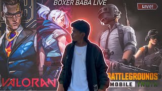 VALORANT 5v5 | BGMI DONE | BOXER BABA LIVE #bgmi #bgmilive #valorant