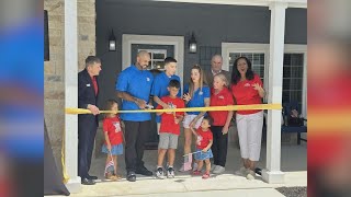 Local veteran gets new custom home in New Braunfels