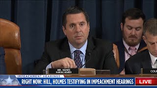 Nunes questioning on Steele Dossier and Black Ledger