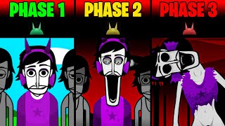 All Phase 1 VS Phase 2 VS Phase 3 in Incredibox Sprunki But Humans Polo (New Mod)