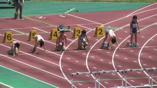 H29　北関東　女子100mH　予選2組