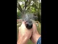 pov shooting a 1936 p08 luger pistol slow motion action