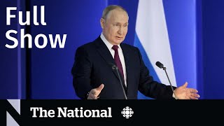CBC News: The National | Putin’s Ukraine threats, Food prices, Roald Dahl
