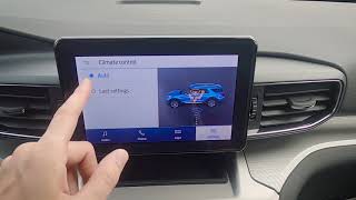 Using Sync3 in the 2021 Ford Explorer XLT | 2021 Ford Explorer XLT Features